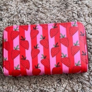 Strawberry Pattern Wallet